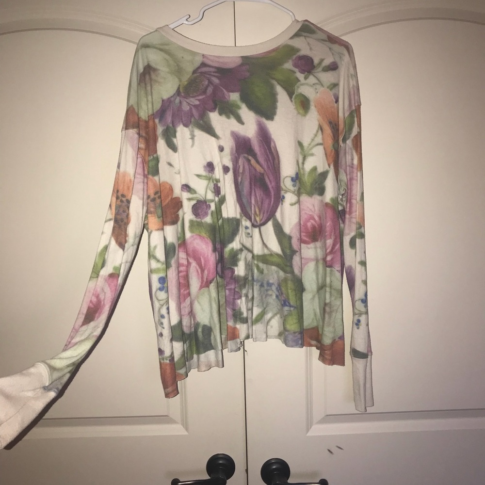 Wild fox Floral Sweater